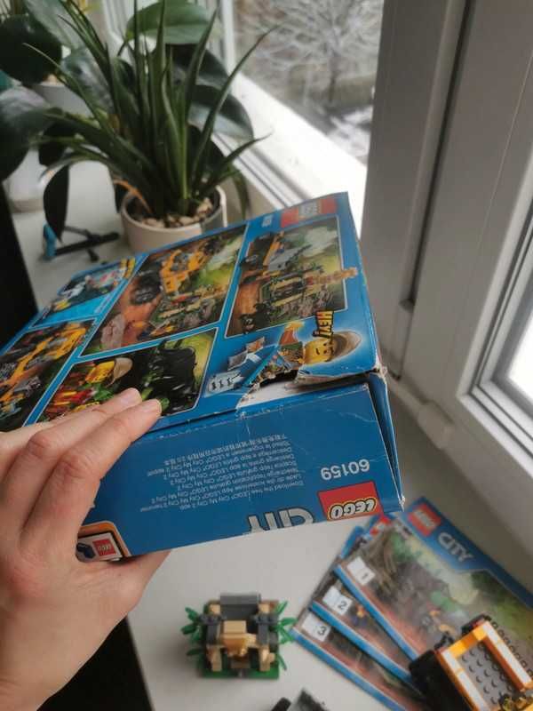Lego City - 60159 Misja półgąsienicowej terenówki