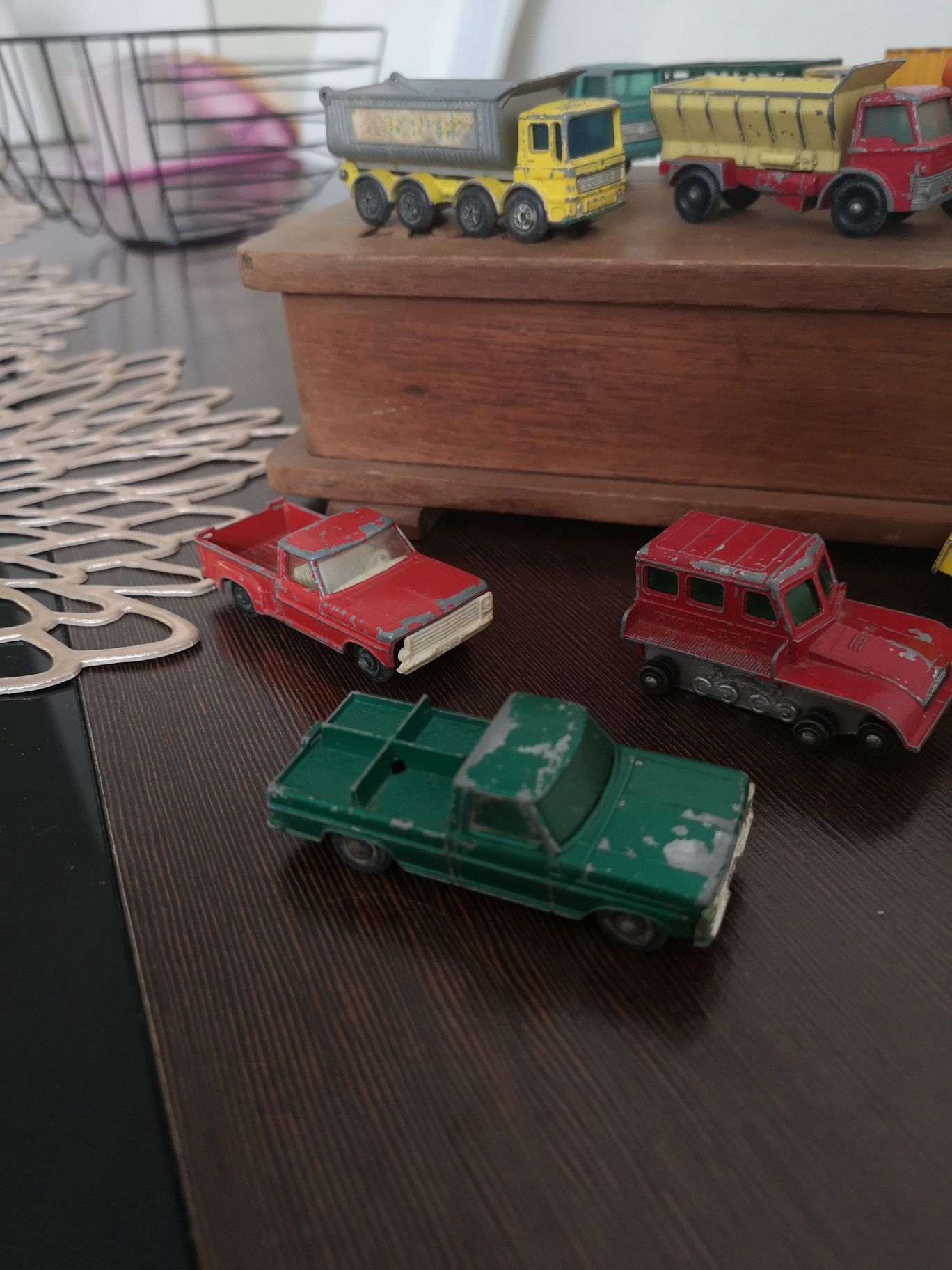 świetna kolekcja starych samochodzików Matchbox lata 60-70 zabawki