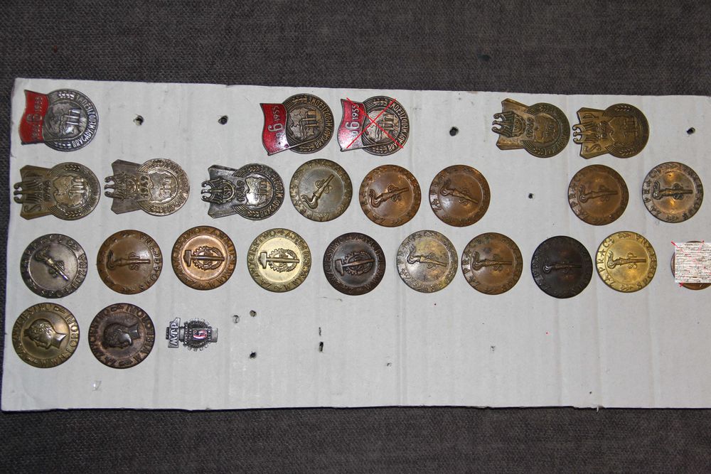 Duży zestaw odznak Nr 1