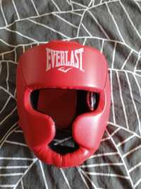 Шлем боксёрский красный everlast, размер 9.