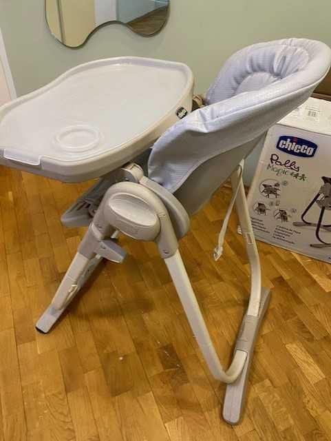 Стільчик для годування chicco polly magic