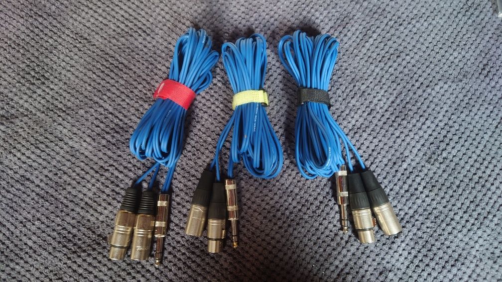 Kable Insertowe insert XLR Jack stereo 6.3 okazja