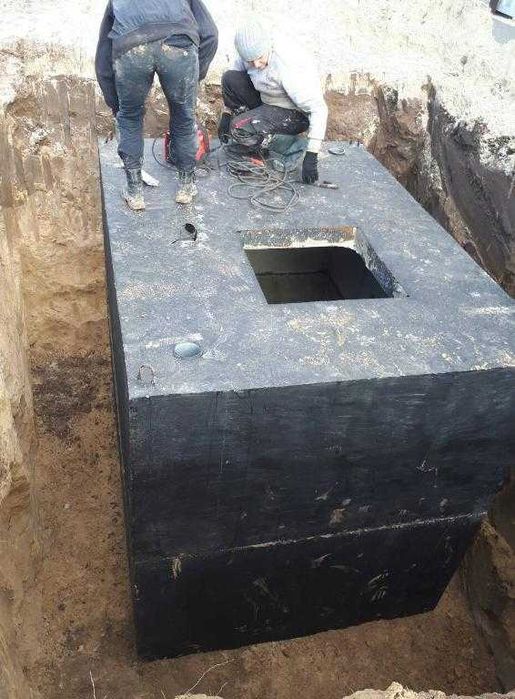 Септик однокамерний, та багатокамерний септик з гідробетону