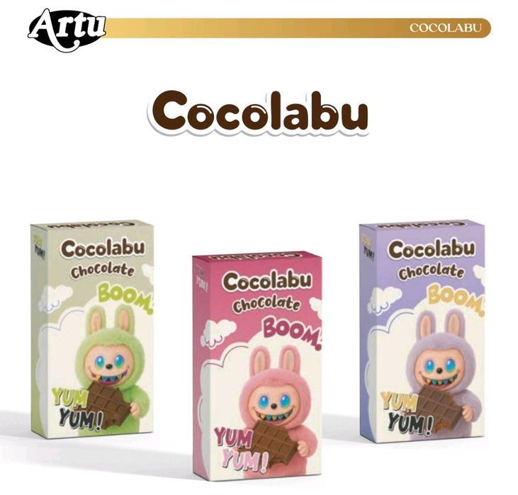 Шоколад  Лабубу Cocolabu Тренд тільки гурт/ опт