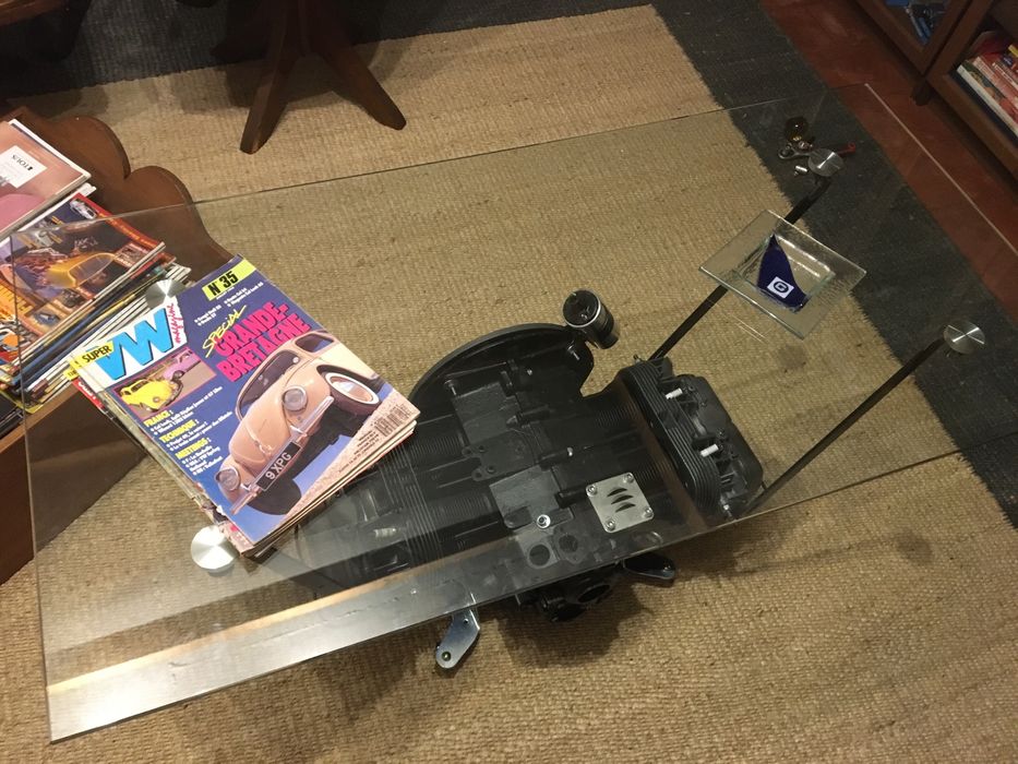 Mesa com motor de Volkswagen