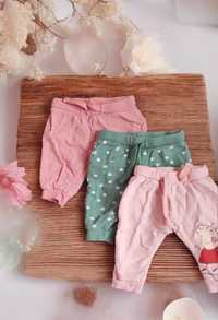 Spodnie dresowe niemowlęce dla dziewczynki Peppa Pig rozmiar 62