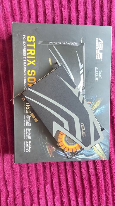 Звукова карта asus strix soar 7.1