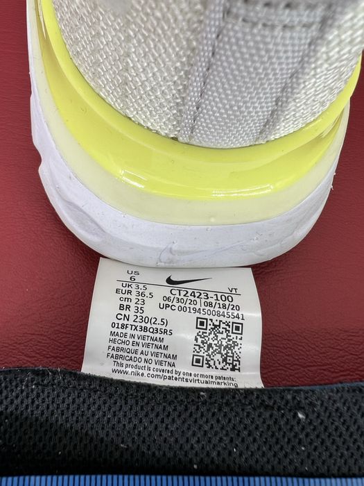 Кросівки 36,5р. 23см. кросівки Nike React Infinity Run Flyknit 2.