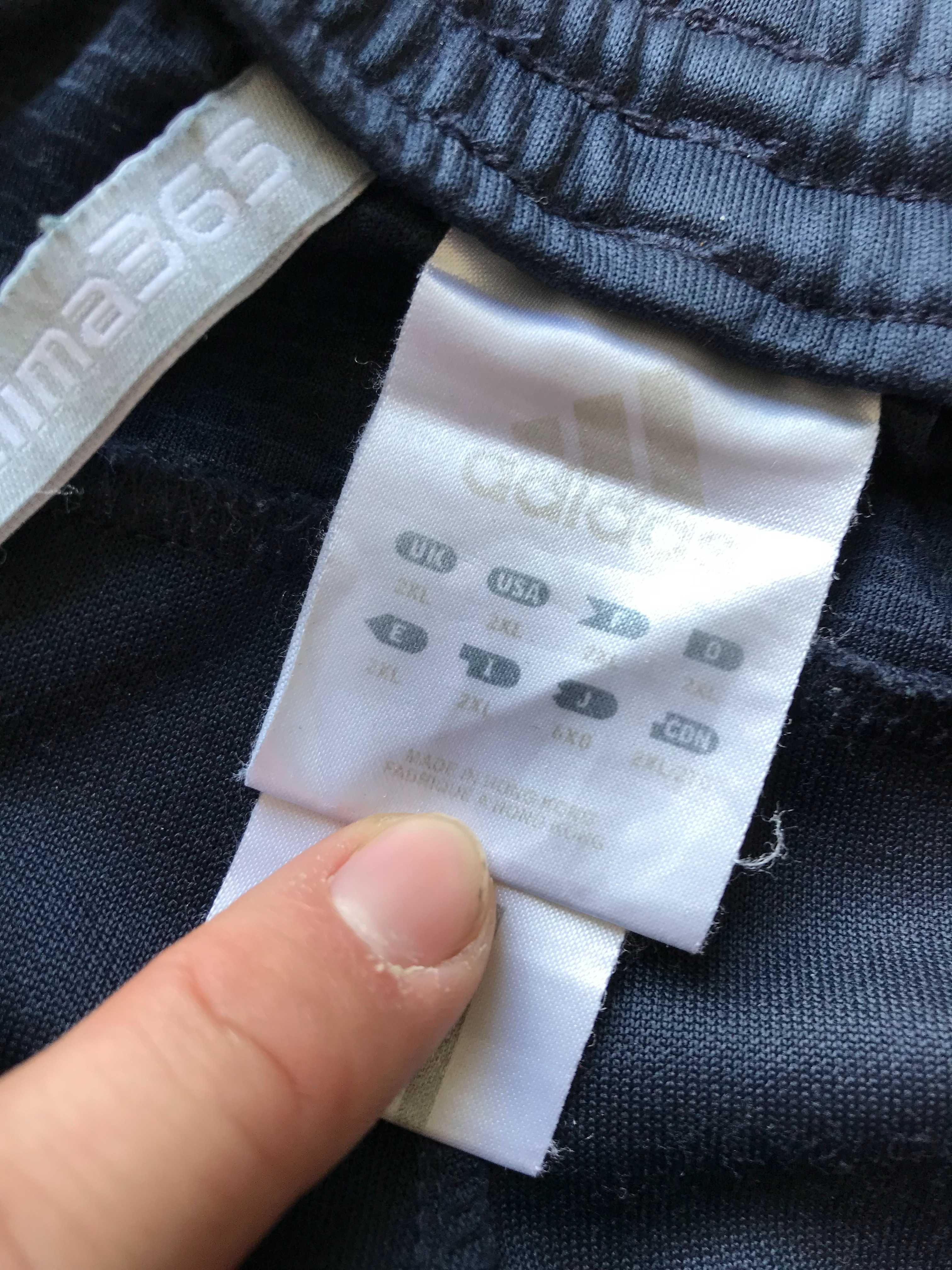 Spodnie dresowe Adidas z szerokimi nogawkami rozm. XXL