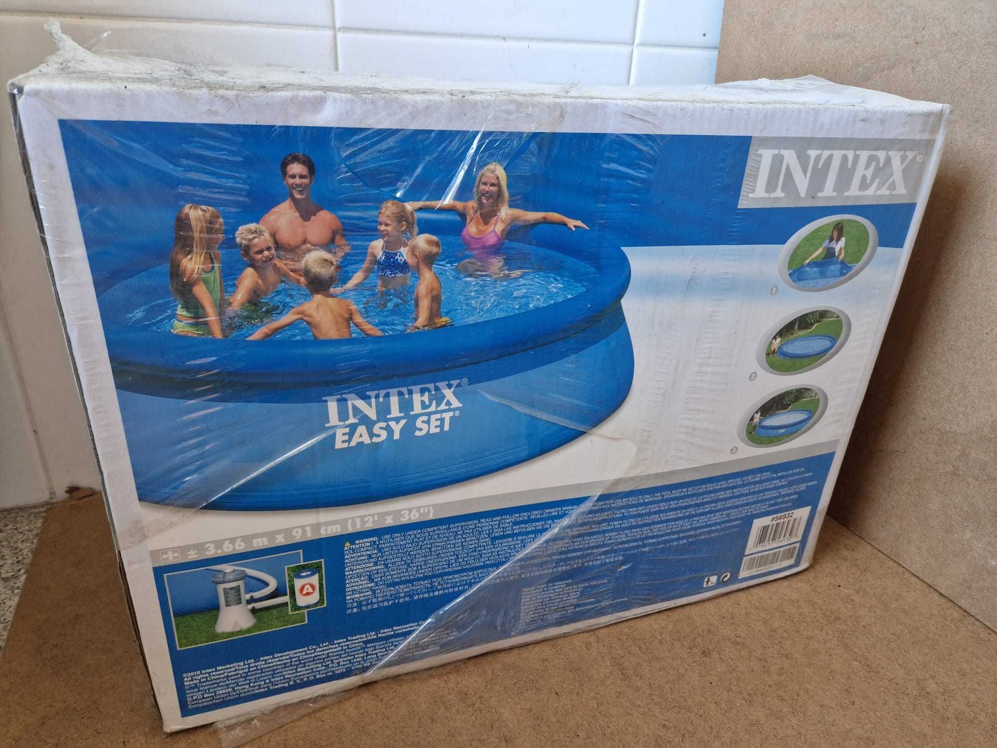 Piscina INTEX, ref. 56932, 366x91cm - NOVA, sem uso e na emb original