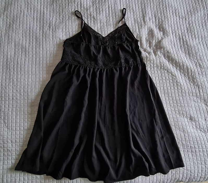 NOWA Sukienka na ramiączkach czarna, r. XL