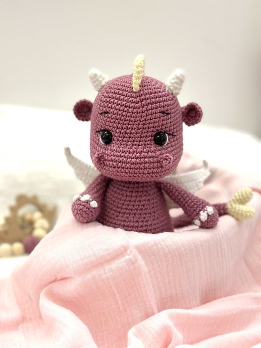 Dragão amigurumi