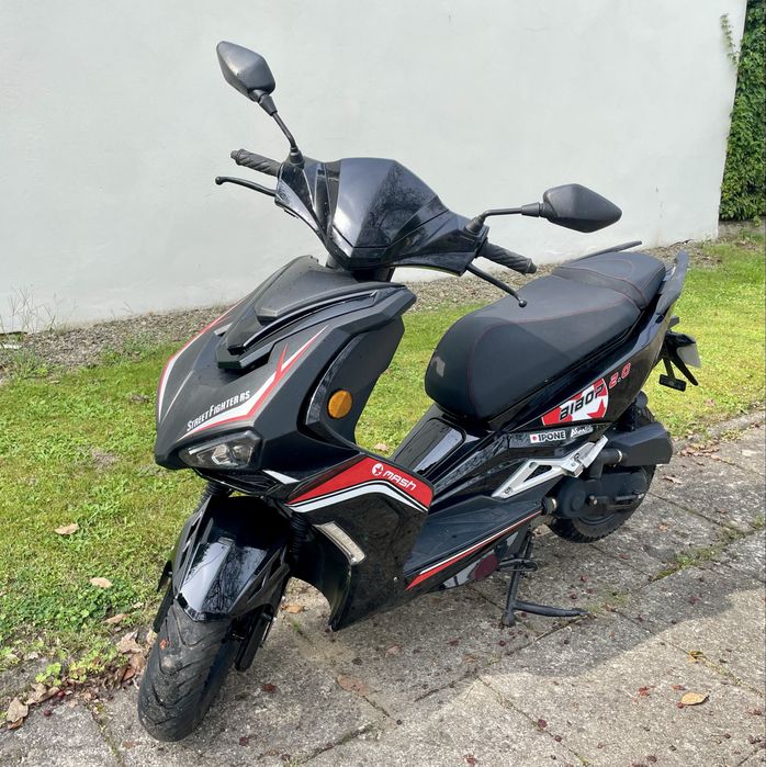MASH Skuter 50 4T 100% Sprawny 2022 R Niski Przebieg RATY Transport