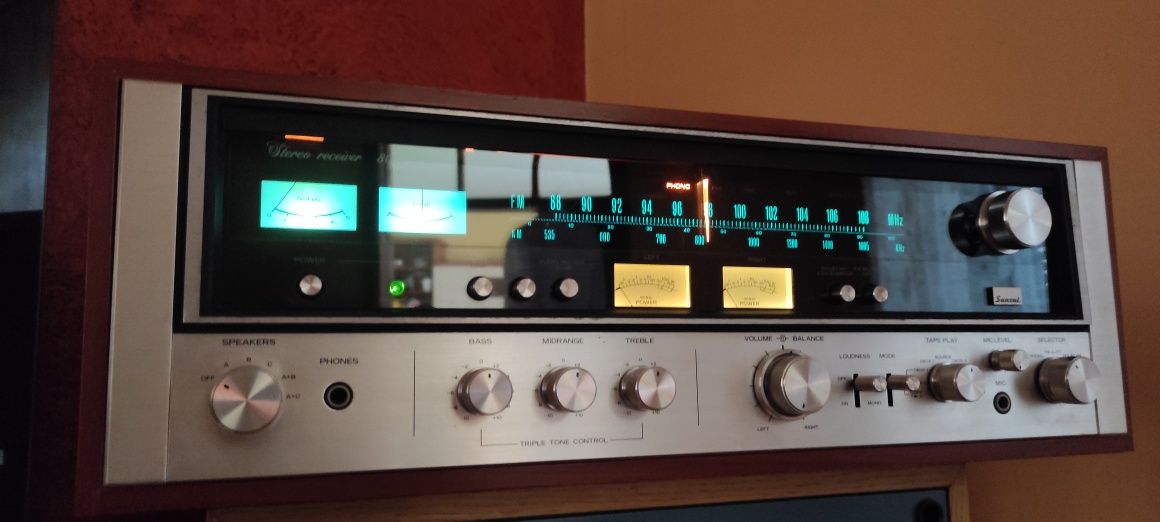 SANSUI 8080 amplituner po pełnym serwisie