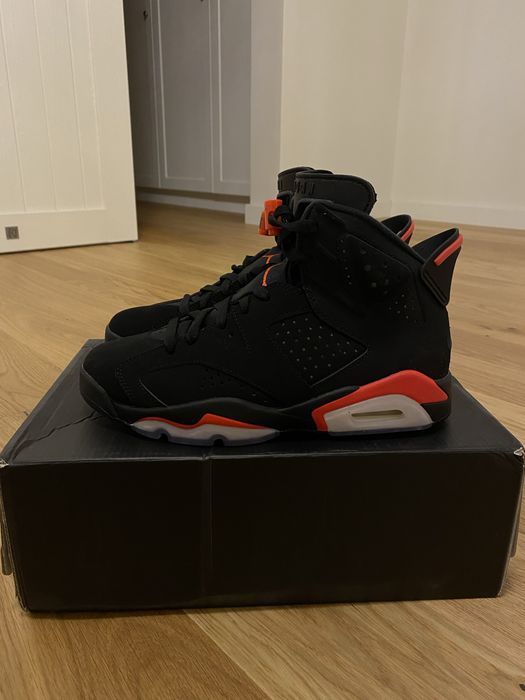 Nike Air Jordan Retro 6 Black Infrared 2019
