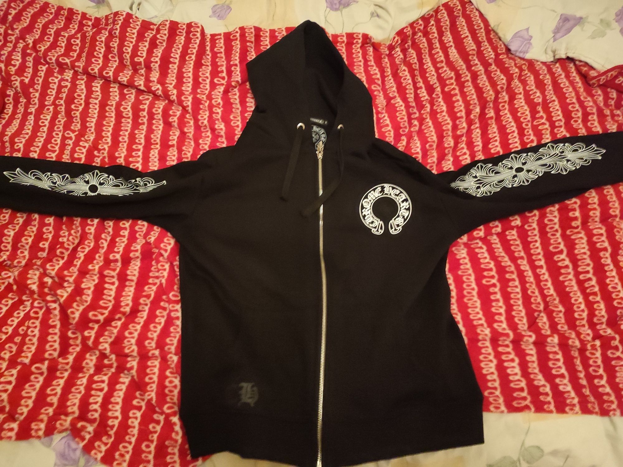 Зип худи Chrome Hearts