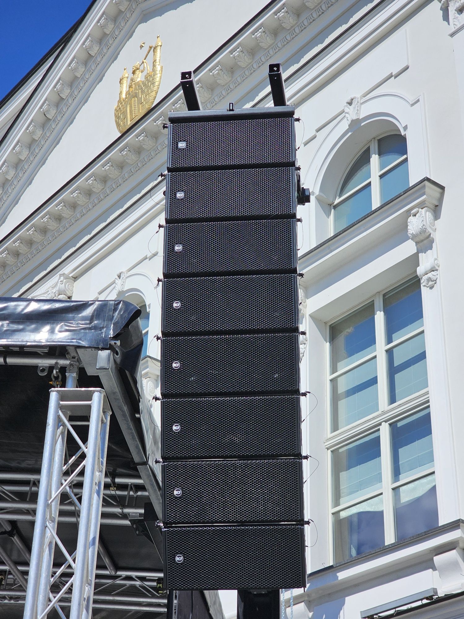 Nagłośnienie RCF HDl 6A kolumny line array aktywne