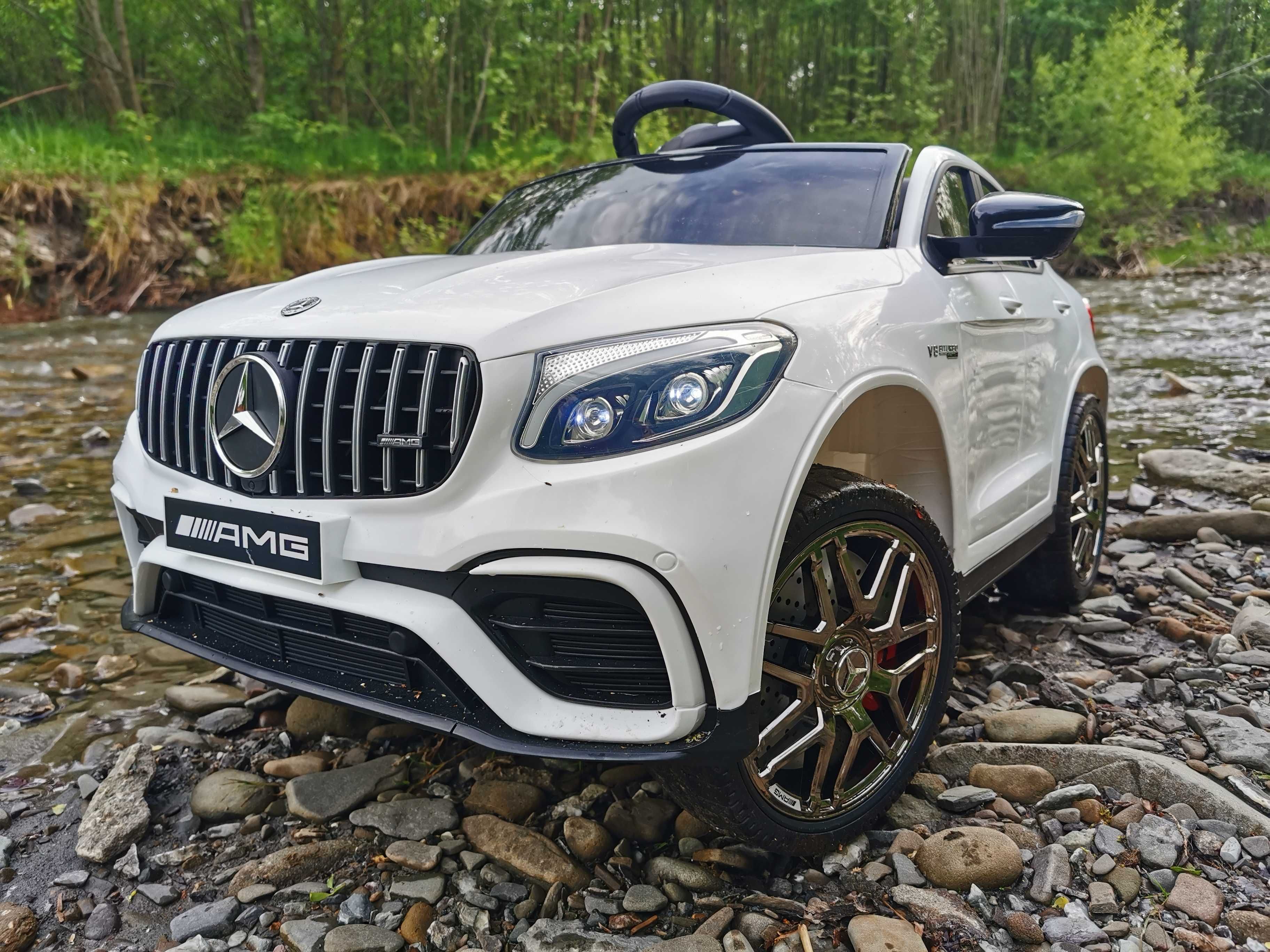 Samochód MERCEDES AMG GLC KLASA 4x4 Elektryczny Auto Akumulator DZIECI