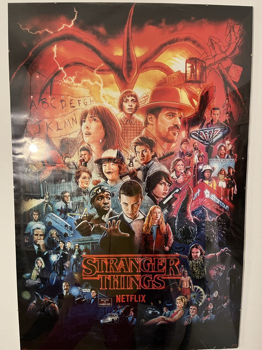 Plakat poster stranger things