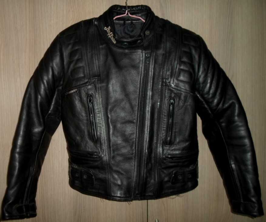 куртка косуха кожаная женская мотокуртка Buffalo UK-16 EUR 42 наш-48
