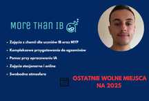 Chemia IB korepetycje/przygotowanie do egzaminu IB