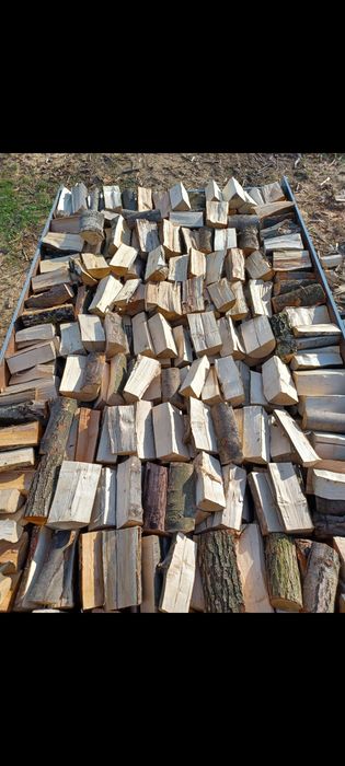 Drewno opałowe kominkowe opał dąb buk sosna brzoza olcha transport