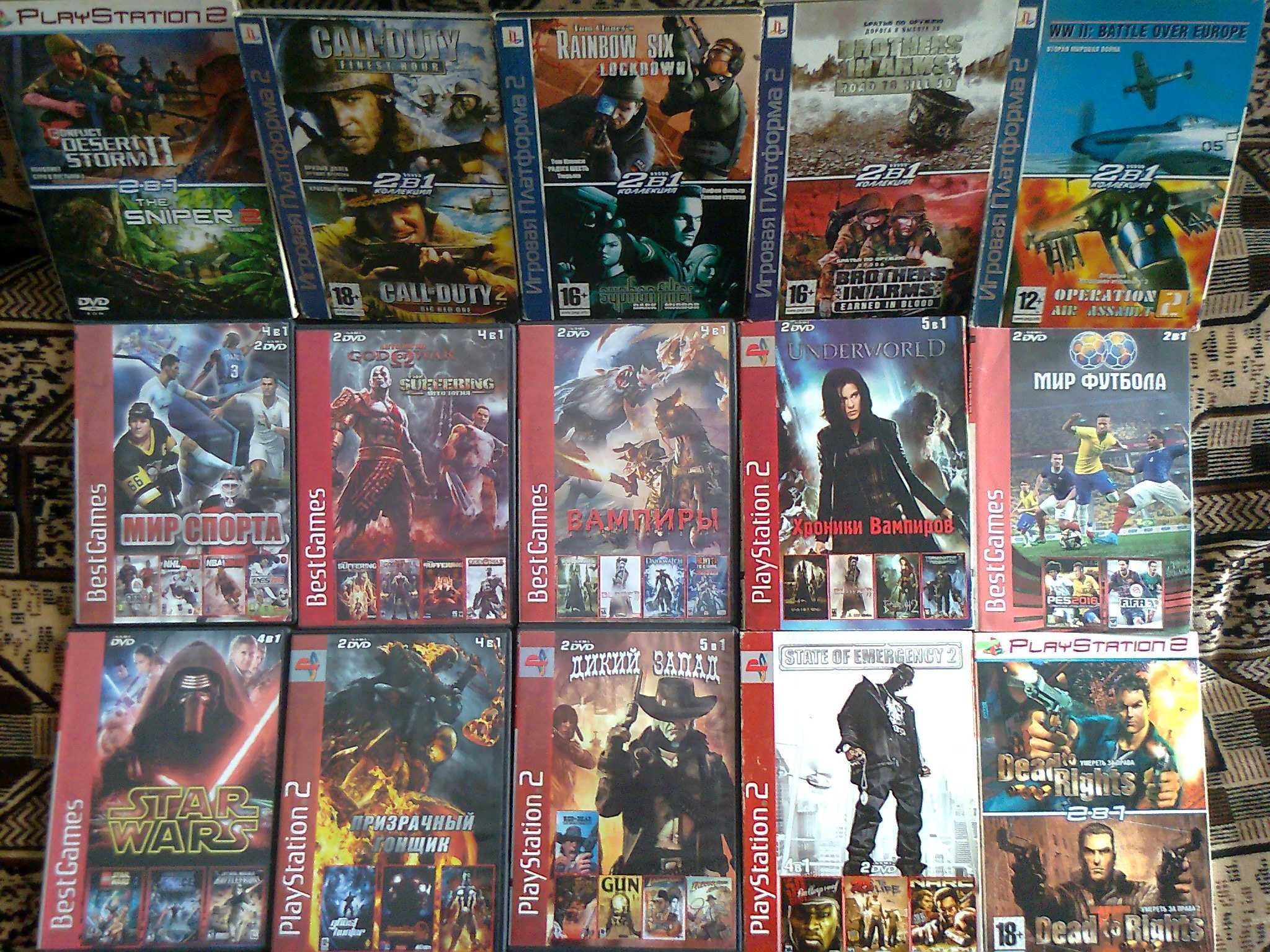Продам диски Sony PlayStation 2/PS 2\ПС 2(Великий вибір ігор)Не дорого