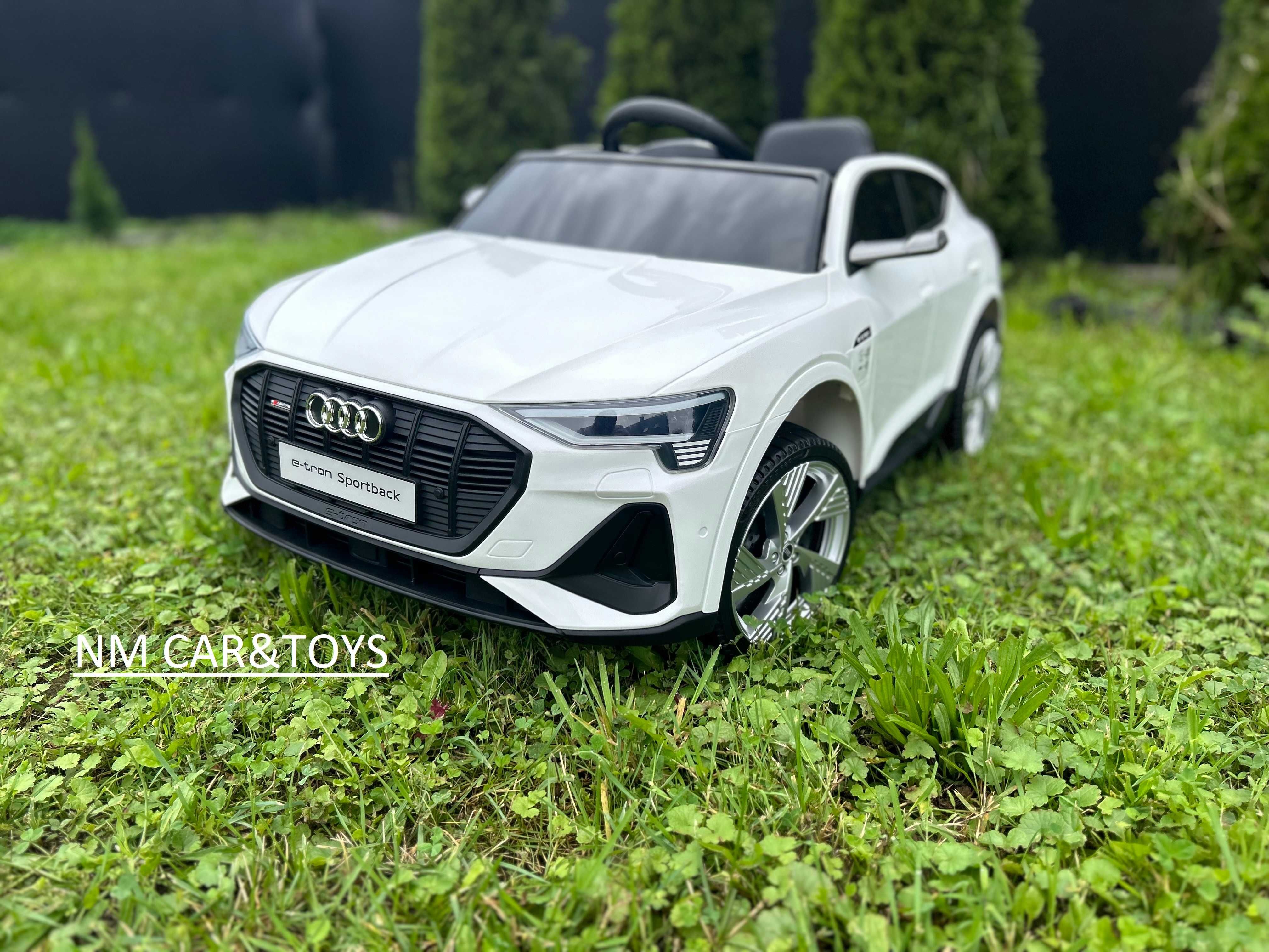 Auto autko Pojazd Audi E-Tron 4x4 Sportback na akumulator dla dzieci