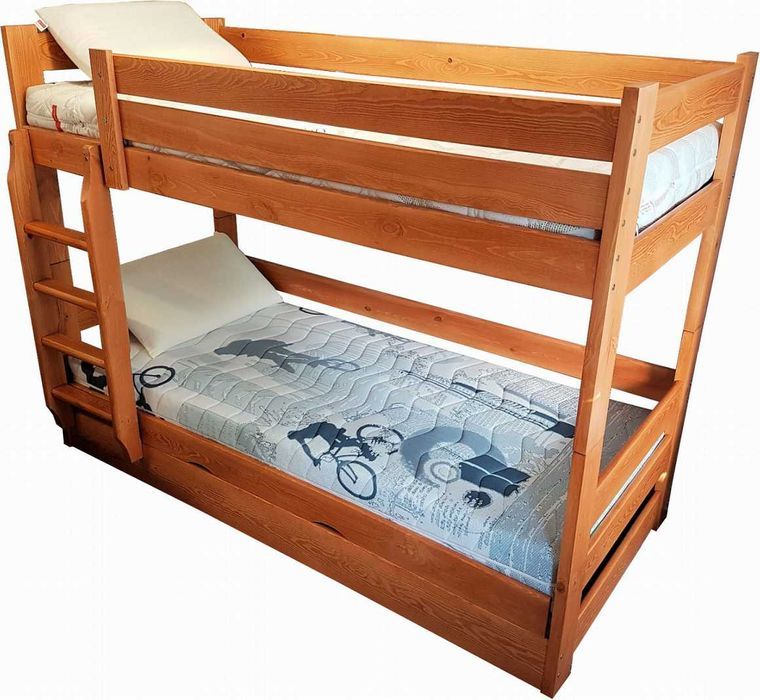 Łóżko piętrowe HIT PLUS Zaczarowana Sypialnia do 150 kg 90x200