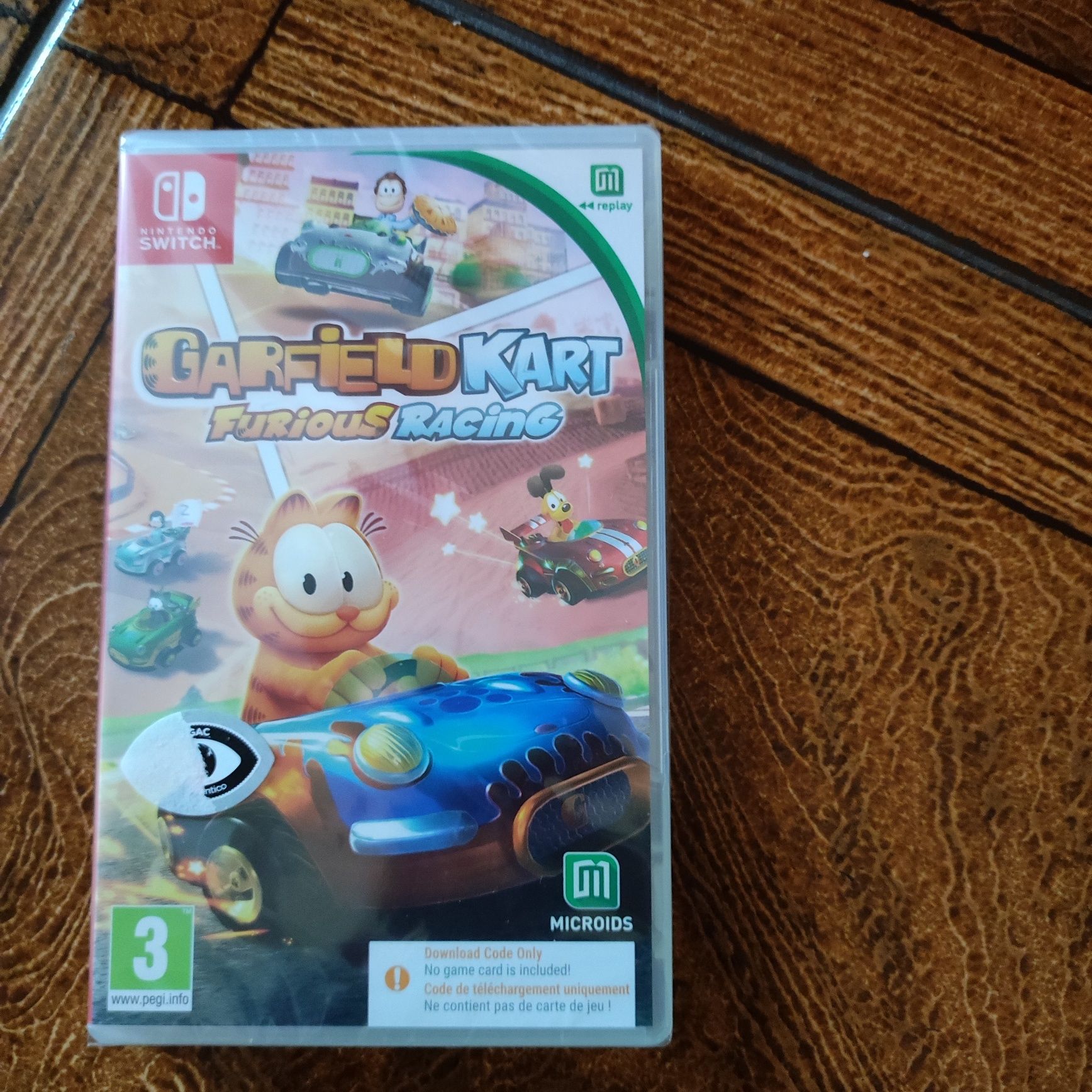 Jogo Garfield kart selado