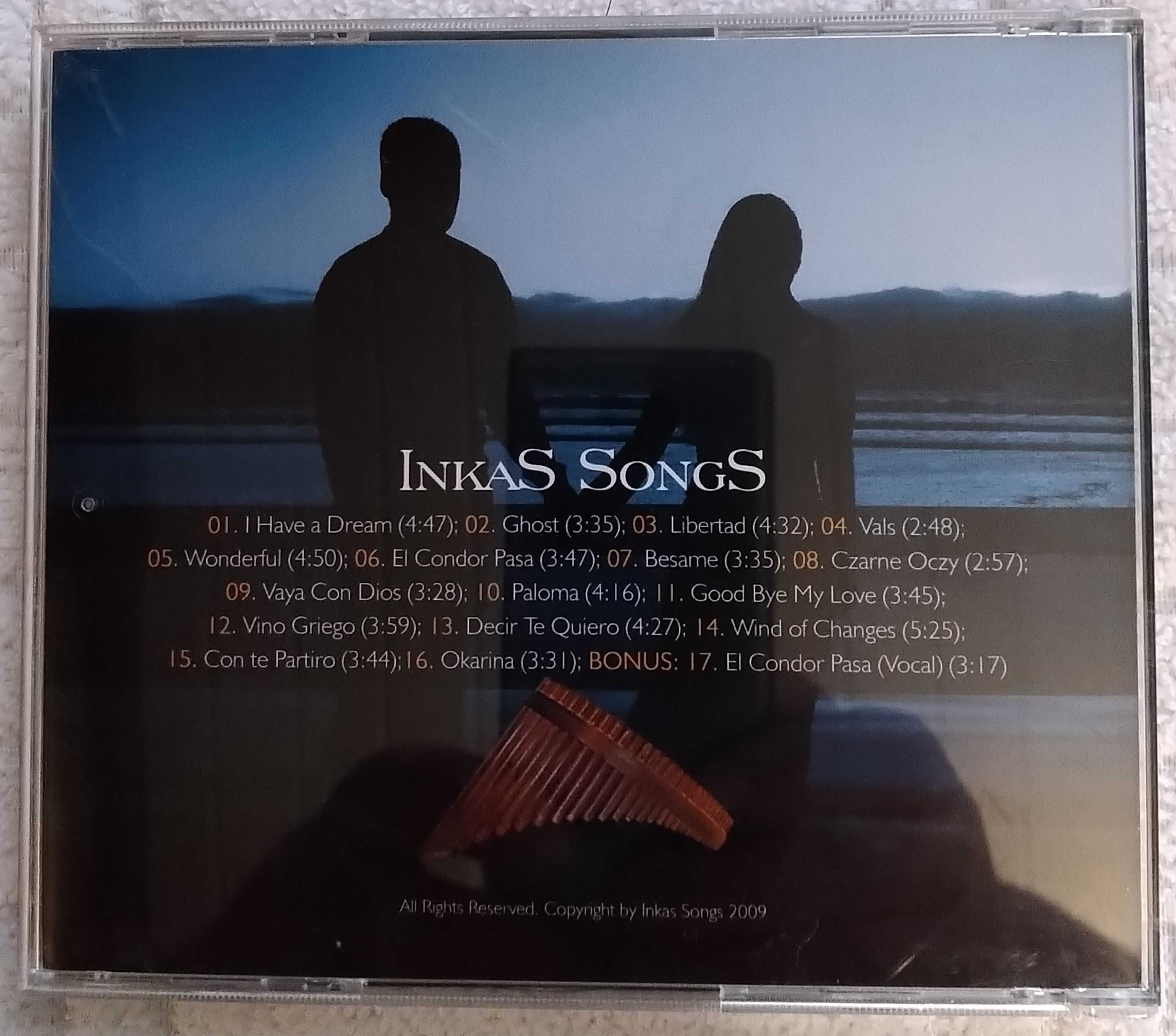 Płyta CD z muzyką - Inkas Songs – Melodies Romantic [CD]