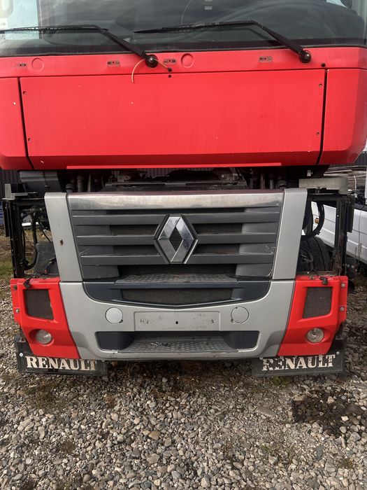 RENAULT MAGNUM DXI Рестайл бампер решітка морда в зборі комплект !!!