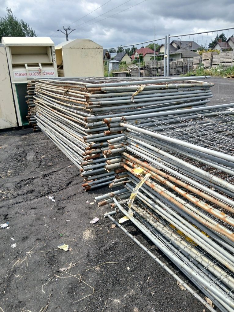 ogrodzenie budowlane tymczasowe panele 3.5x2