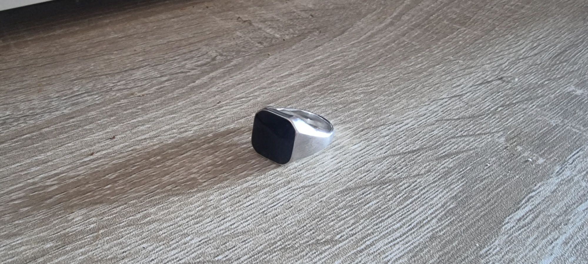 Anel aço inox novo