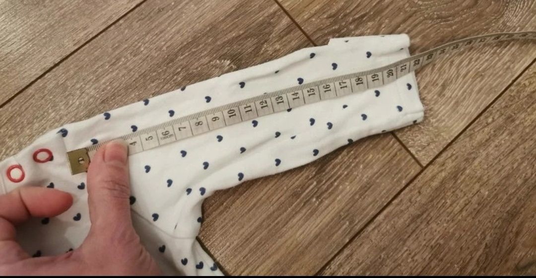 2c pajac pajacyk piżamka Next Mothercare 56 62 uniseks serce mama love