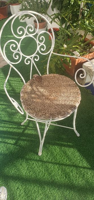 Cadeira de ferro lindíssima