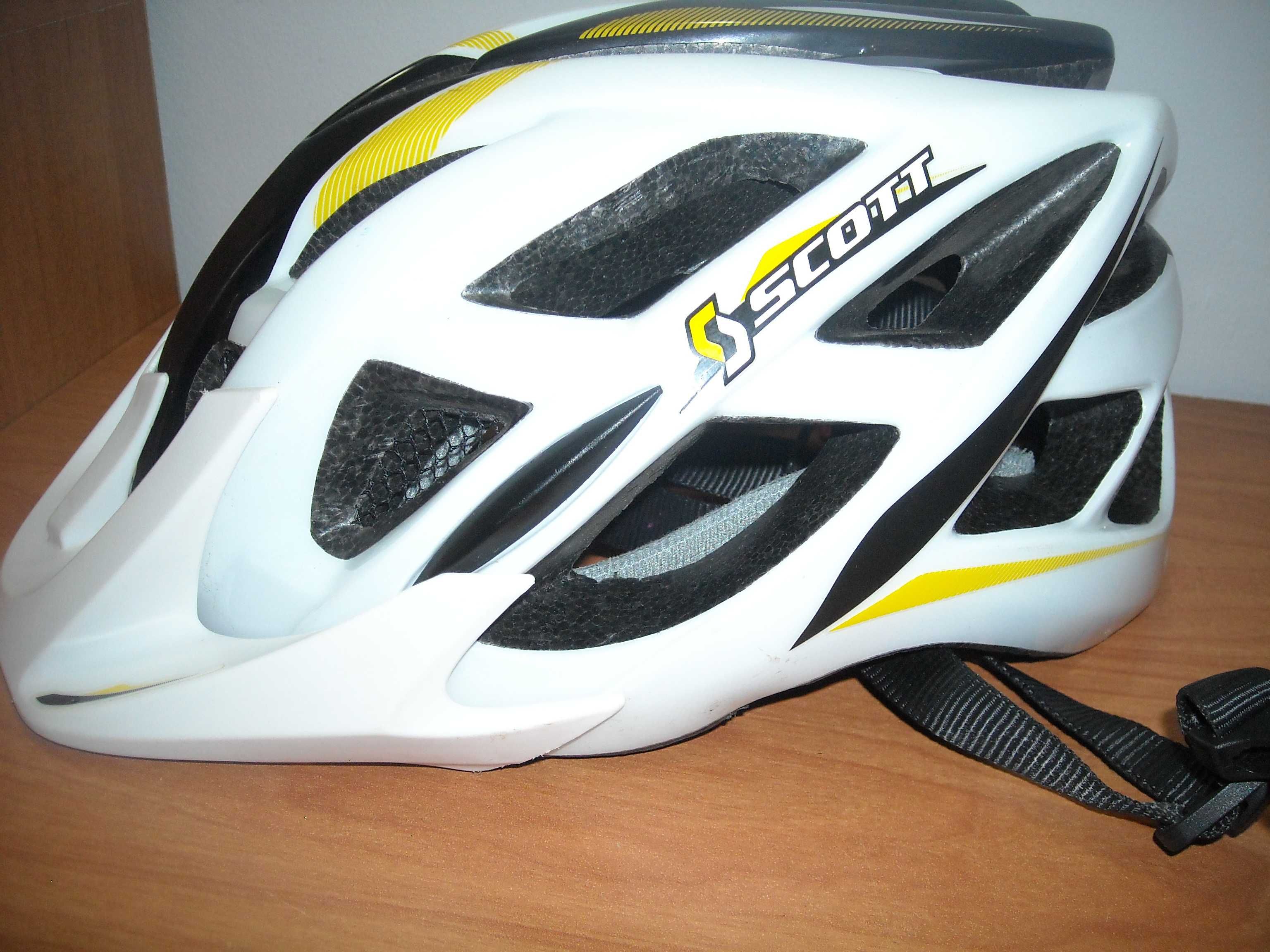 Kask rowerowy "Scott"plus gratis