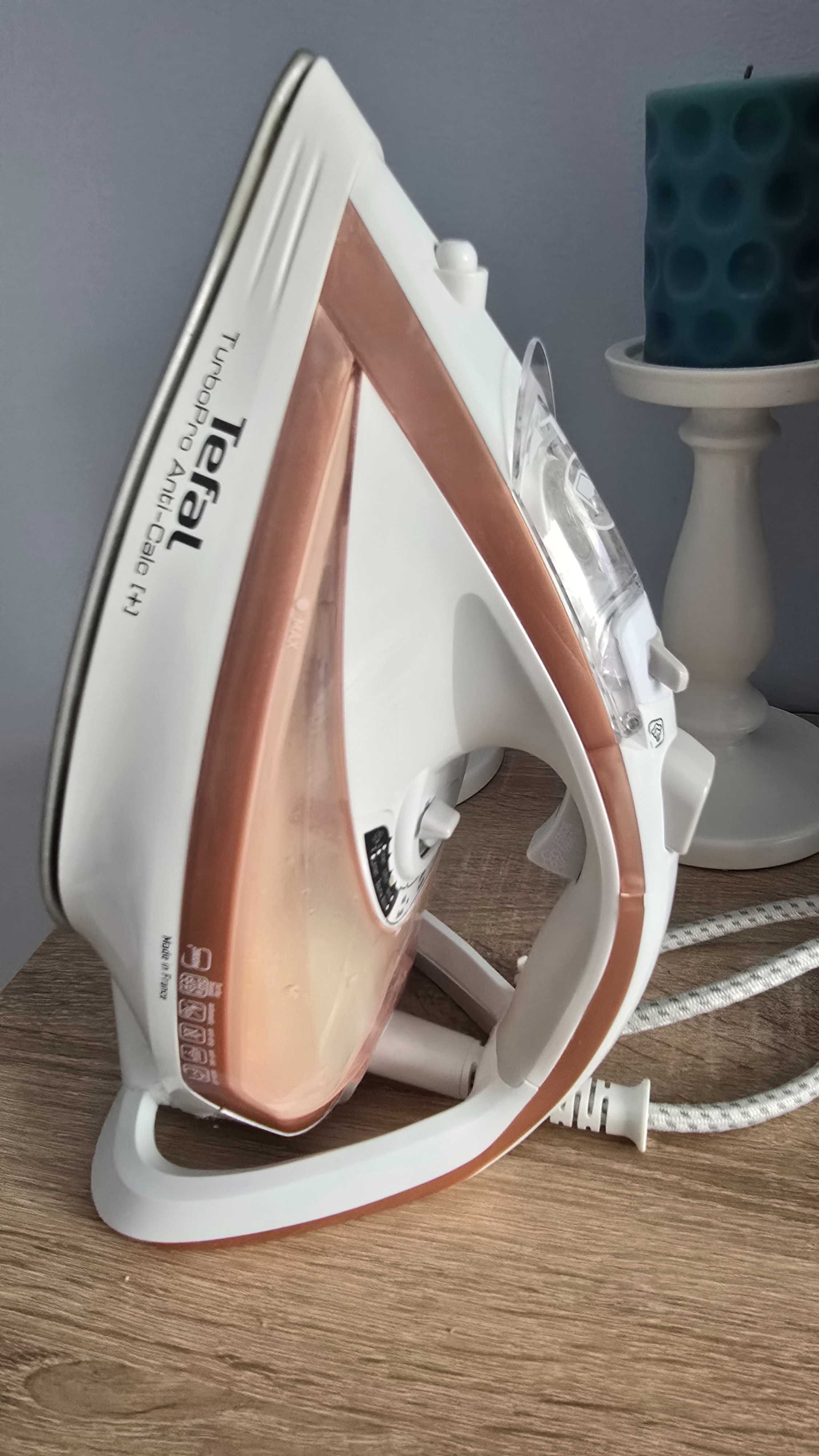 Żelazko tefal duzy wyrzut pary