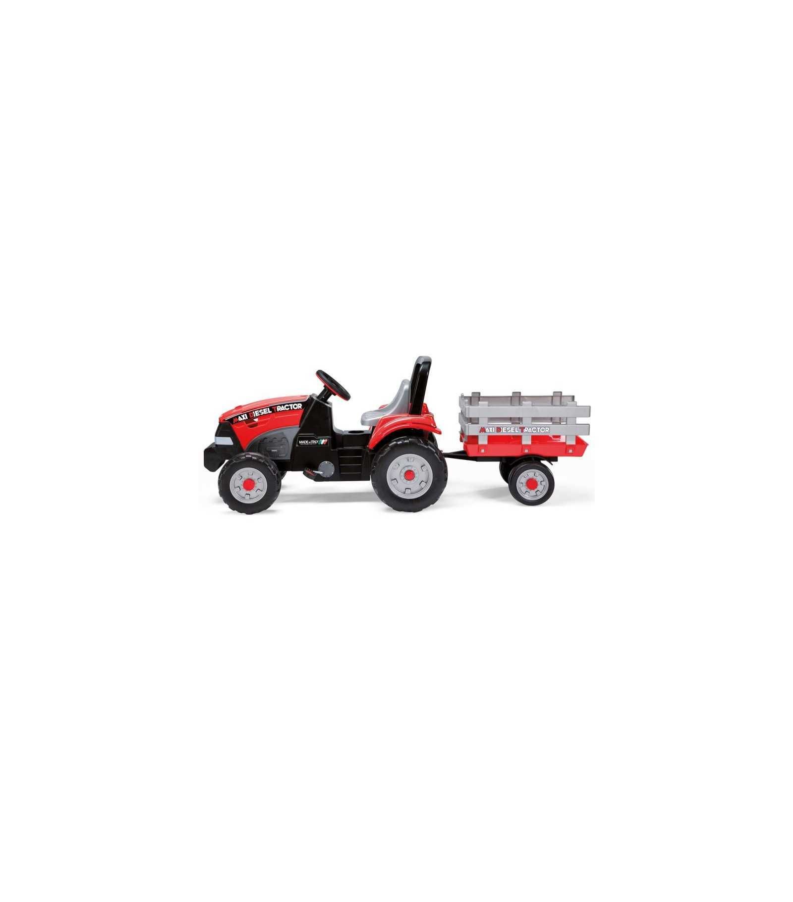 Peg Perego MAXI Diesel WIELKI traktor na pedały z przyczepą 172CM NOWY