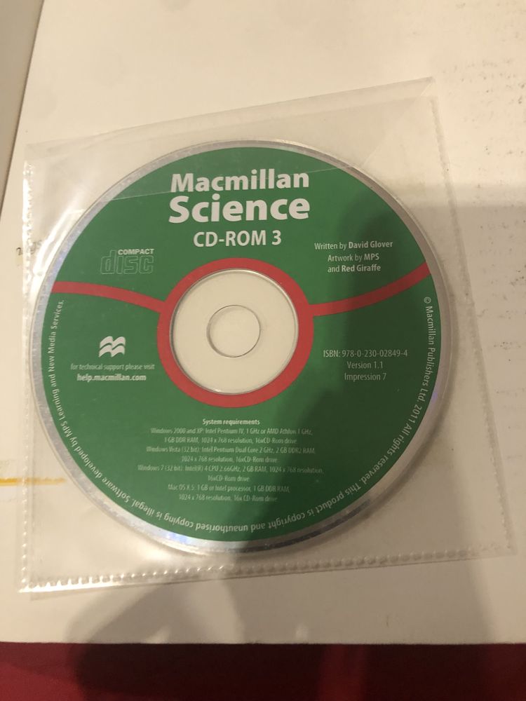 Macmillan Science 3 pupil’s book