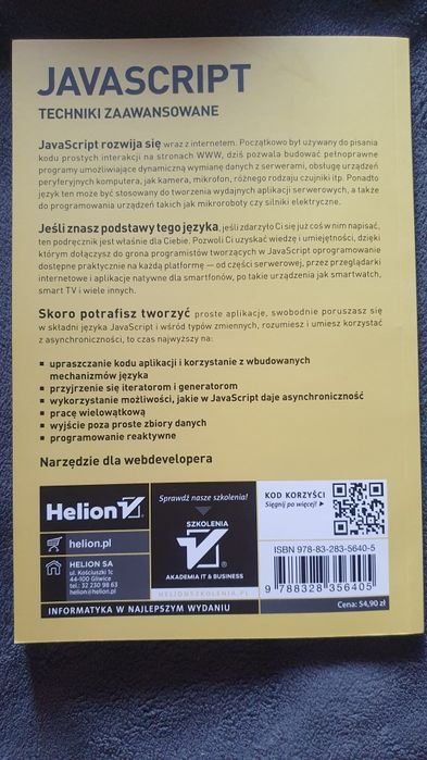 JavaScript Techniki zaawansowane Tomasz Sochacki *nowa*