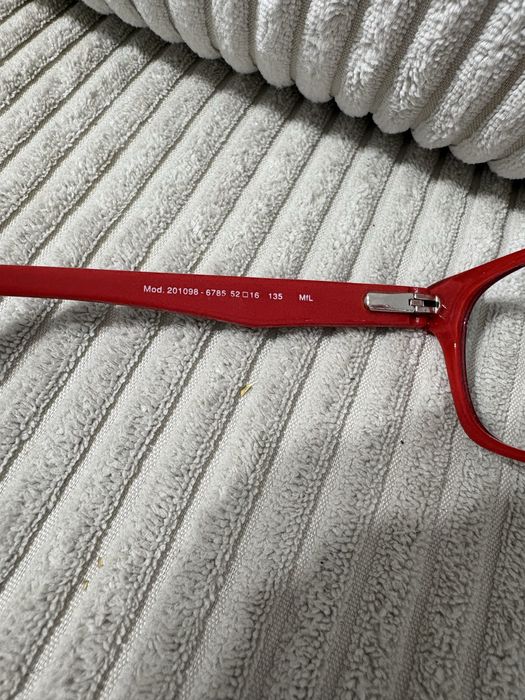 Oprawki okularów Morgan czerwone