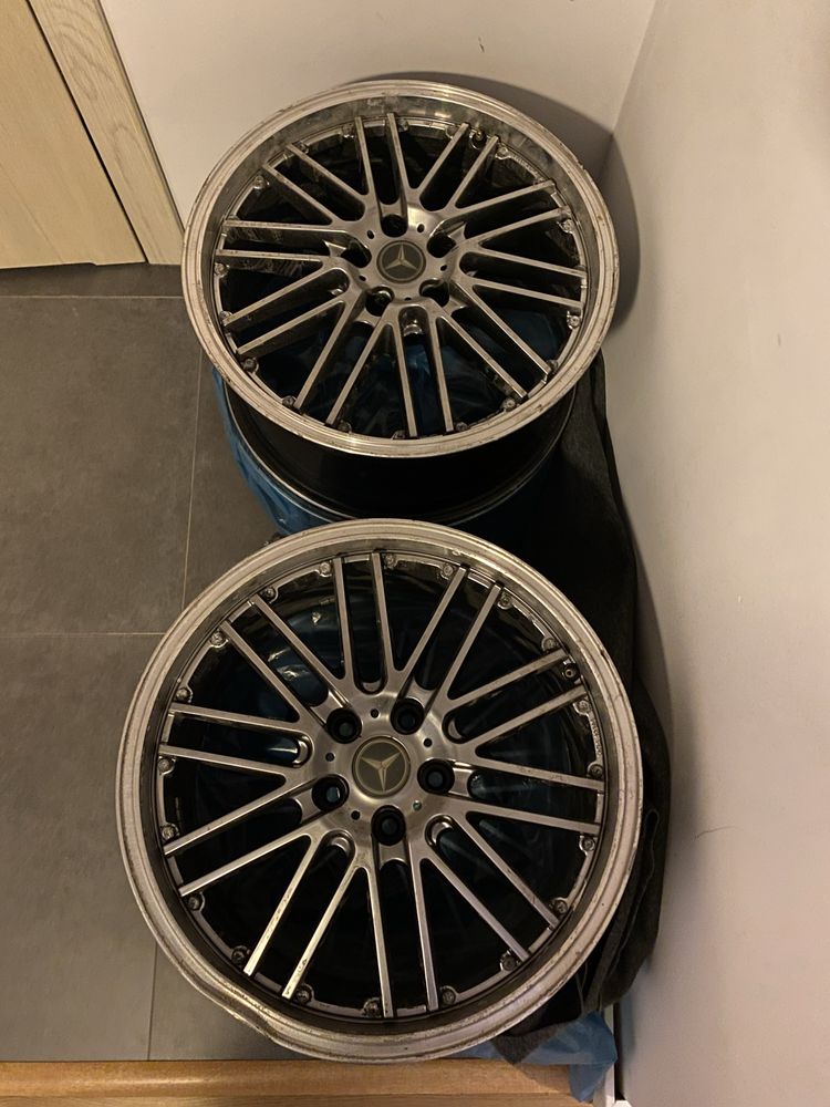 4x Alufelgi 18 8.5j et30 5x112 Borbet cw2 do renowacji