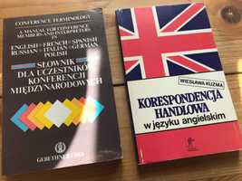 Korespondencja handl. w j.ang. +Słwnik dla u. konfer. międzynarodowych