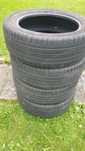 Opony continental 215/55/17 letnie 4 sztuki
