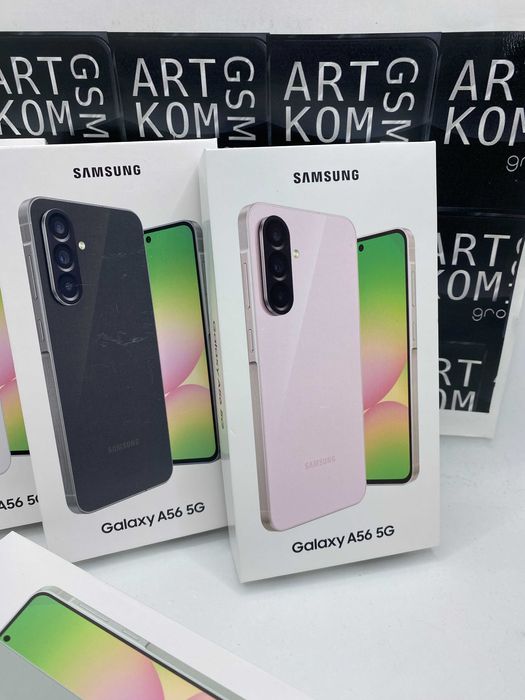 NAJTANIEJ od ARTKOM NOWY Samsung A56 8/256GB 1390zł Mega Promo