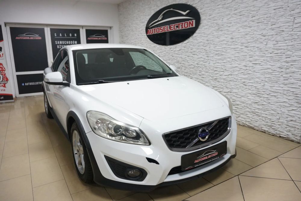 Volvo C30 1.6D DRIVe 109KM! 2010r! Skóra+materiał! Klima! Alu 16 cali! Soczewka!