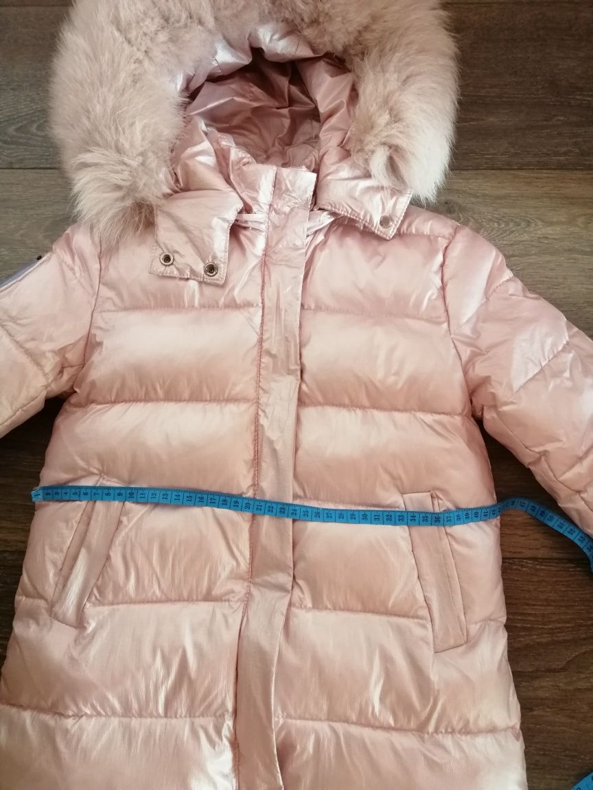 Дитячий пуховик, пальто Pelin Kids 128 на вік 7-9років.