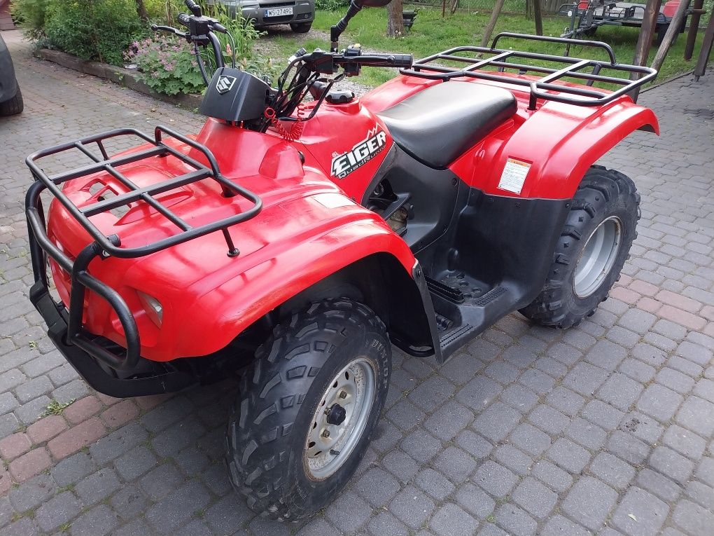 Quad Honda Yamaha inny Suzuki Eiger 400 2x4 2008r sprowadzony