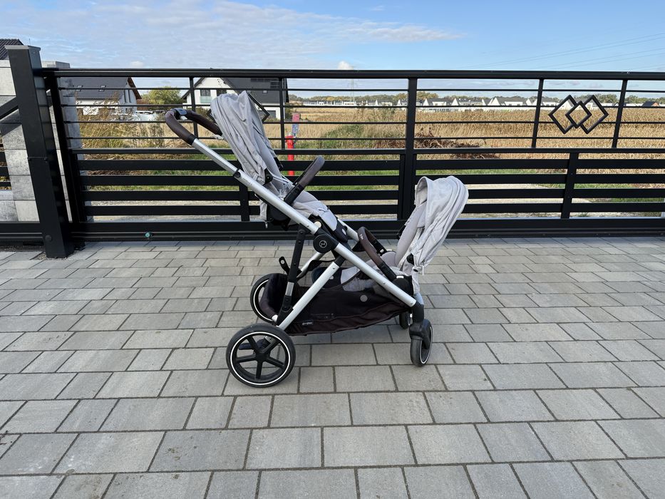 Wózek Cybex Gazelle S 2.0 model 2023 - 2w1 dla dwojki dzieci